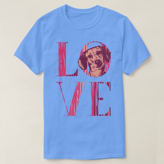 ダシュント犬ドキシー(2) Tシャツ (デザイン正面)