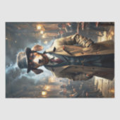 ダシュント犬 – Decompage - 薄葉紙 (正面)