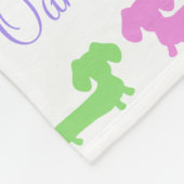 ダシュント男女兼用子供部屋毛布 フリースブランケット (角)