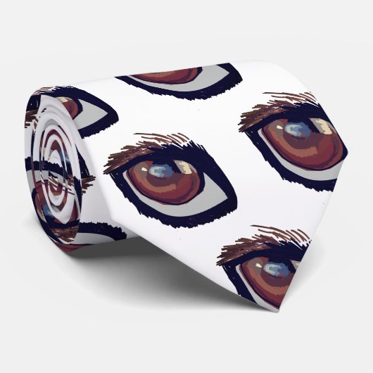 ダシュント眼 ネクタイ (ロール)