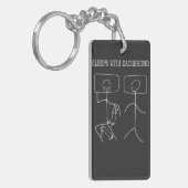 ダシュント睡眠、ダシュント睡眠 キーホルダー (正面左)