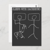 ダシュント睡眠、ダシュント睡眠 ポストカード (正面/裏面)