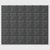 ダシュント睡眠、ダシュント睡眠 ラッピングペーパー (フラット)