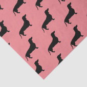 ダシュント短毛 – シルエット1 薄葉紙 (詳細)