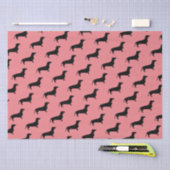 ダシュント短毛 – シルエット1 薄葉紙 (クラフト)