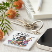 ダシュント私はドキシーの目利きだ キーホルダー (正面右)