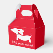 ダシュント私考えは、あなたは気を使うギフトボックスパーティー フェイバーボックス (裏面サイド)