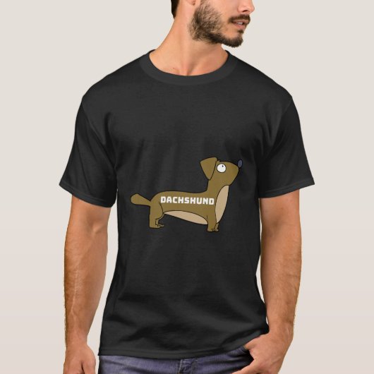 ダシュント素晴らしドッグ素晴らし Tシャツ (正面)
