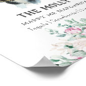 ダシュント結婚ドッグの看板 ポスター (角)