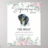 ダシュント結婚ドッグの看板 ポスター (正面)