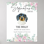 ダシュント結婚ドッグの看板 ポスター (正面)