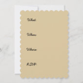 ダシュント絵画オリジナルドッグアート 招待状 (裏面)