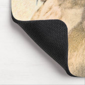 ダシュント絵画(長髪) - Dog Artオリジナル マウスパッド (コーナー)