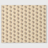 ダシュント絵画（長髪） - Dog Artオリジナル ラッピングペーパー (フラット)