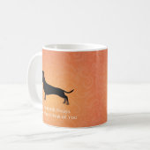 ダシュント考えるズ・オブ・ユーデザイン コーヒーマグカップ (正面左)