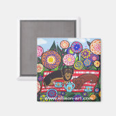 ダシュント茶の時間磁石 マグネット (正面/裏面)