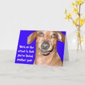 ダシュント誕生日カード カード (黄色い花)