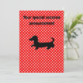 ダシュント赤と白パーティの招待状 招待状 (スタンド正面)