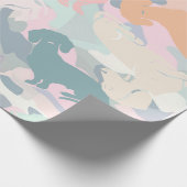 ダシュント迷彩柄 ラッピングペーパー (角)