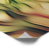 ダシュント遊ドッグとテニスボール誕生日 ポスター (角)