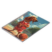 ダシュント遊バスケットボール ノートブック (左側)