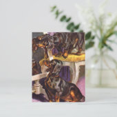 ダシュント鏡ヴィンテージアートギフトを探して ポストカード (スタンド正面)