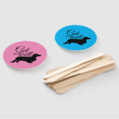 ダシュント長髪 – シルエット1 ハンドファン (組立なし)