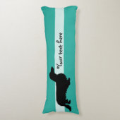 ダシュント長髪 – シルエット1 ボディピロー (正面縦)