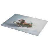 ダシュント雪の冬 カッティングボード (角)