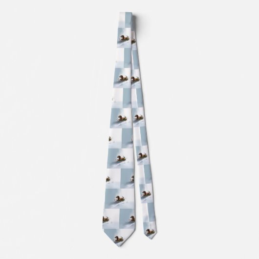 ダシュント雪の冬 ネクタイ (正面)