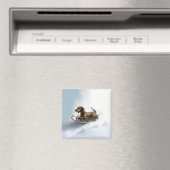 ダシュント雪の冬 マグネット (インサイチュ (食洗機))