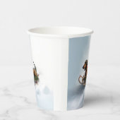 ダシュント雪の冬 紙コップ (右)