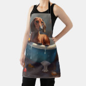 ダシュント風呂おもしろい エプロン (インサイチュ)