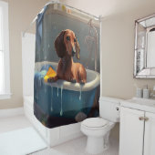 ダシュント風呂おもしろい シャワーカーテン (インサイチュ)