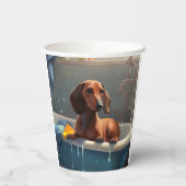 ダシュント風呂おもしろい 紙コップ (裏面)