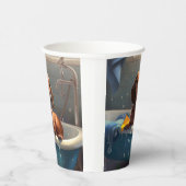 ダシュント風呂おもしろい 紙コップ (右)