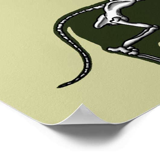 ダシュント骨格 ポスター (角)