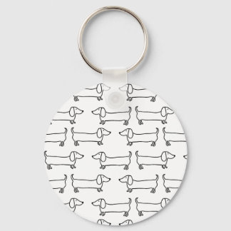 ダシュント黒白 キーホルダー