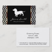 ダシュント3 | 犬のトリマー 名刺 (正面/裏面)