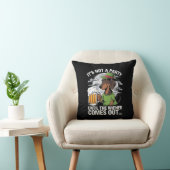 ダシュント・アイリッシュ・ビアウィナーまでパーティーではない クッション (椅子)