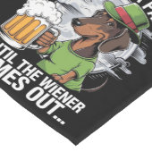 ダシュント・アイリッシュ・ビアウィナーまでパーティーではない ショートテーブルランナー (コーナー)