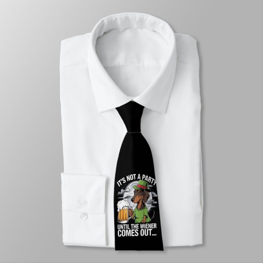 ダシュント・アイリッシュ・ビアウィナーまでパーティーではない ネクタイ (タイ)