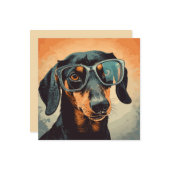 ダシュント・イン・グラス ノートカード (正面/裏面インサイチュ)