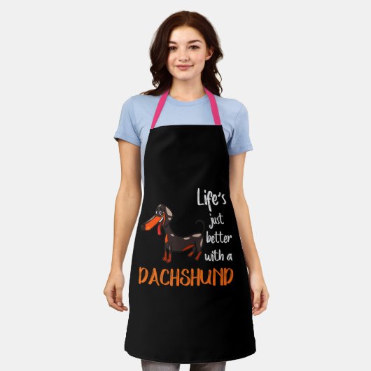 ダシュント エプロン (着用した状態)