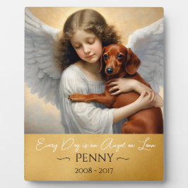 ダシュント・エンジェルの敗北への献上品イラストレーション フォトプラーク