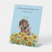 ダシュント・エンジェル記念の献上品 台座サイン (正面)