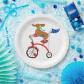 ダシュント・オン・バイク ペーパープレート (パーティー)