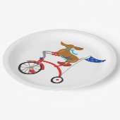 ダシュント・オン・バイク ペーパープレート (アングル)