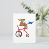 ダシュント・オン・バイク ポストカード (スタンド正面)