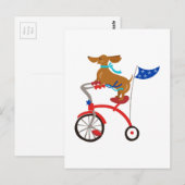 ダシュント・オン・バイク ポストカード (正面/裏面)